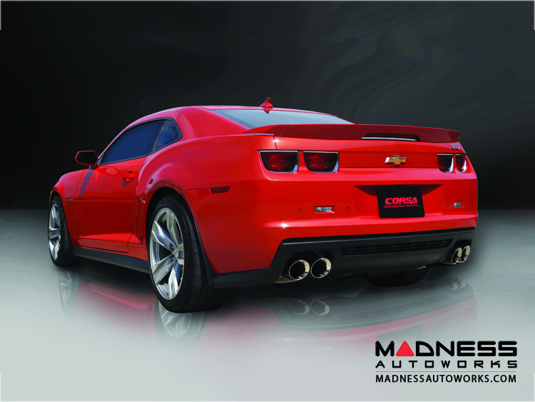 Chevrolet Camaro ZL1 Cat Back Exhaust System by Corsa Performance - Quad Tip